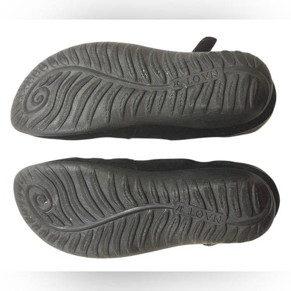 NAOT Matai Swirl Mary Jane Shoes Black Leather EU37 US 6-6.5 Excellent Like NWOT - Picture 13 of 13